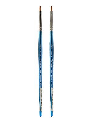 Winsor and Newton Cotman Water Colour Brushes 1/8 in. one stroke flat 666 [Pack of 2] (PK2-5306103)