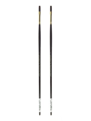 Winsor and Newton Galeria Long Handled Brushes 2 flat [Pack of 2] (PK2-5736002)