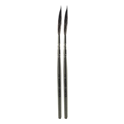 Andrew Mack Wizard Vortex Scroll Striper Brush 2 WT [Pack of 2] (PK2-WV-2)