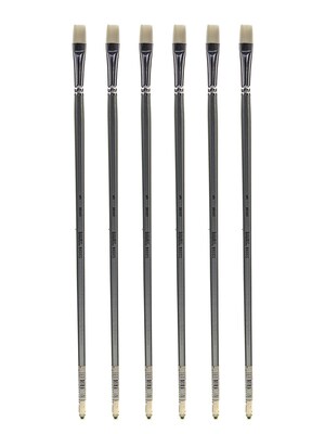 Liquitex Basics Brushes bright no. 5 [Pack of 6] (PK6-6922005)