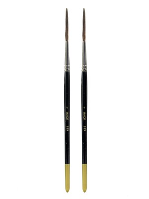 Andrew Mack Series 839 OutLiner Brush 4, Pack of 2 (PK2-839-4)