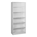 Niche Mod 4 Shelf 71H Bookcase, White Wood Grain (NBC7130WH)