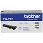 Brother Original DR730 Drum Unit and 2 Brother TN770 Black Toner Cartridges, Extra High Yield