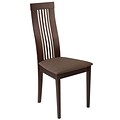 Flash Furniture Polyester Dining Chair Espresso (ESCB2411YBHEGH)