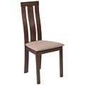 Flash Furniture Polyester Dining Chair Walnut (ESCB3932YBHWCR)