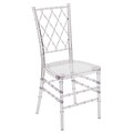 Flash Furniture Plastic Stacking Chair Crystal Ice (Y4)