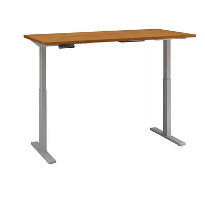Bush Business Furniture Move 60 Series 60"W Height Adjustable Standing Desk, Natural Cherry (M6S6024NCSK)