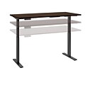 Bush Business Furniture Move 60 Series 60W Height Adjustable Standing Desk, Mocha Cherry (M6S6024MRSBK)