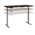 Bush Business Furniture Move 60 Series 60W Height Adjustable Standing Desk, Mocha Cherry (M6S6024MRSSK)