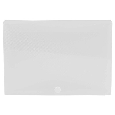 JAM Paper Plastic Index Card Case, Clear (374032792)