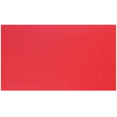 JAM Paper® Blank Flat Note Cards, 3Drug Size, 2 x 3 1/2, Jupiter Red Stardream, 100/Pack (17534142)