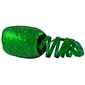 JAM Paper® Curling Ribbon Egg, 3/8" x 66 Ft. per Ribbon Egg, Dark Green Hologram, 6/Pack (4032846a)