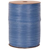 JAM Paper® Raffia Ribbon, Blue, 100 Yards, Sold Individually (1082777)