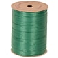 JAM Paper® Raffia Ribbon, Green, 100 Yards, Sold Individually (1082783)