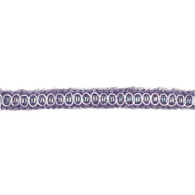 JAM Paper® Nylon Knit Decorative Ribbon, 3 Yards, Lavender Purple Metallic, Sold Individually (E797308)