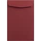 JAM Paper 6 x 9 Open End Catalog Envelopes, Dark Red, 25/Pack (31287522a)