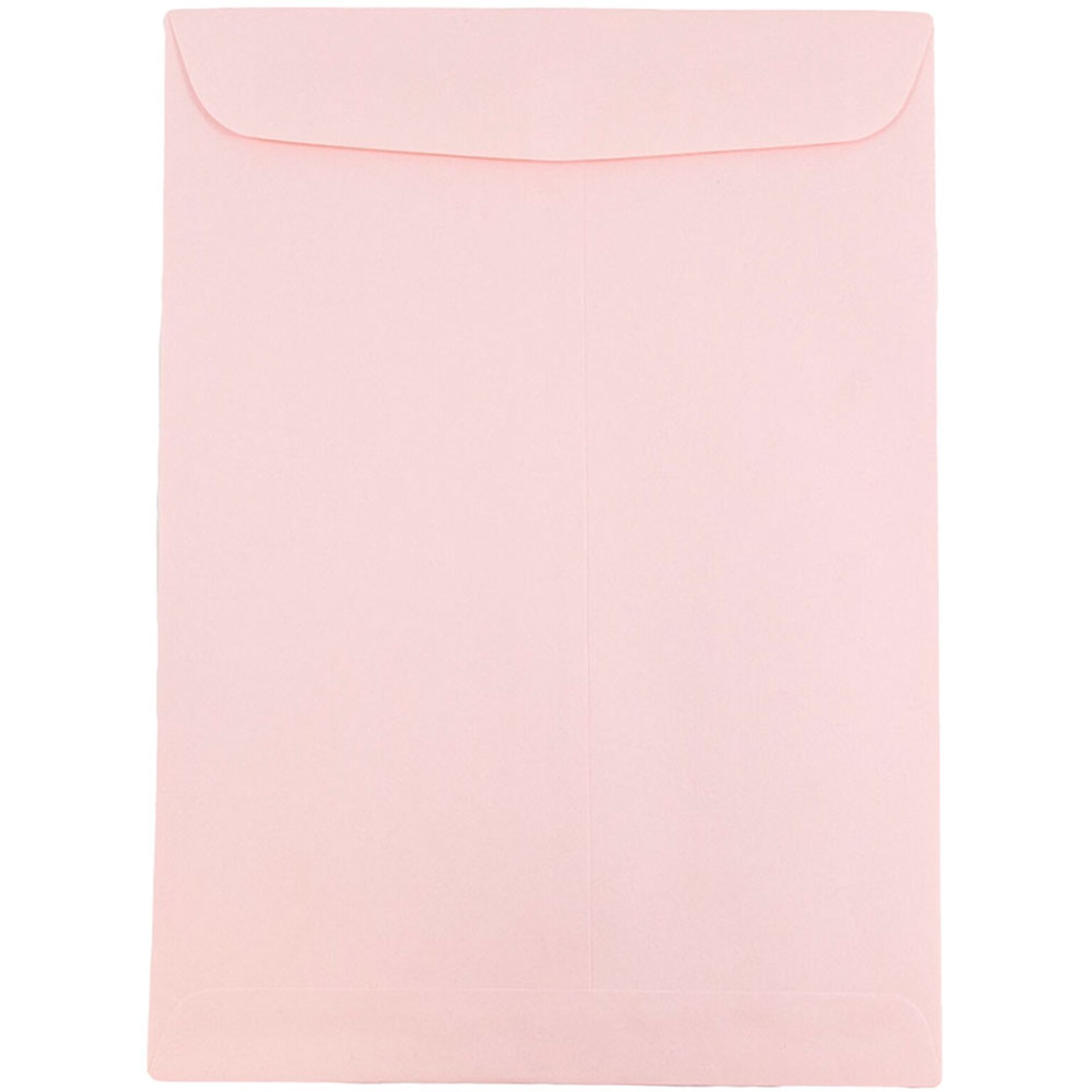 JAM Paper 6 x 9 Open End Catalog Envelopes, Baby Pink, 50/Pack (51285797i)