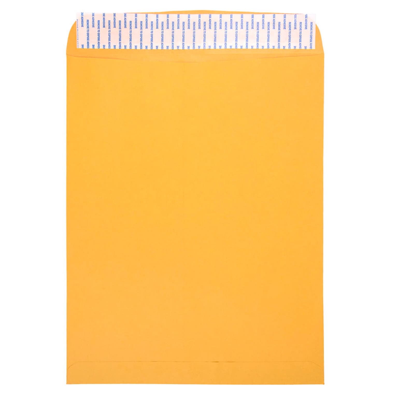 JAM Paper 11.5 x 14.5 Kraft Open End Catalog Envelopes with Peel and Seal Closure, Brown Kraft Manila, Bulk 500/Box (13034235c)