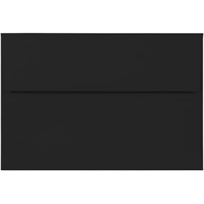 JAM Paper® A8 Invitation Envelopes, 5.5 x 8.125, Black, 25/Pack (236823596)