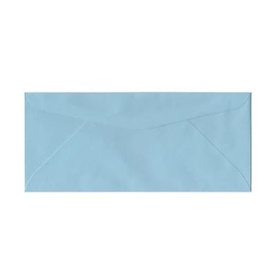 JAM Paper® #9 Business Envelopes, 3.875 x 8.875, Baby Blue, Bulk 1000/Carton (2455056)