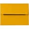 JAM Paper® A2 Invitation Envelopes, 4.375 x 5.75, Sunflower Yellow, Bulk 250/Box (294323567)
