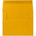 JAM Paper® A2 Invitation Envelopes, 4.375 x 5.75, Sunflower Yellow, Bulk 250/Box (294323567)