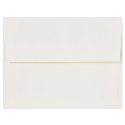 JAM PAPER 7.5 x 7.5 Square Invitation Envelopes, Ivory, 100/Pack (23131971)