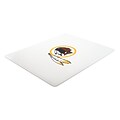 Deflecto Washington Redskins EconoMat® 45 x 53 Rectangle Hard Floor Chair Mat (NFL21242WSHCOM)