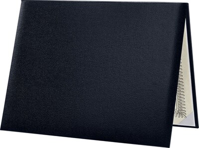 LUX Diploma Cover, Padded, Navy, 10/Pack (PDCL85X11NB10)