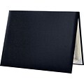 LUX Diploma Cover, Padded, 8 1/2 x 11, Navy Blue, 5/Pack (PDCL-85X11-NB-5)