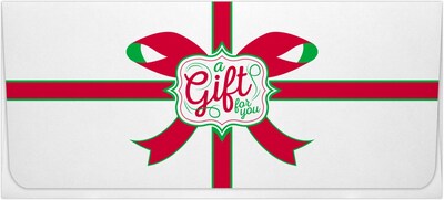 LUX Currency Envelopes, A Gift To You on White, 2-7/8" x 6-1/2", 50/Pack (CUR0070WGTY50)
