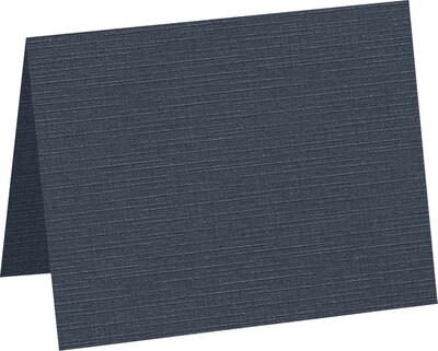 LUX A9 Folded Card, 5-1/2 x 8-1/2, Nautical Linen, 50/Pack (5060-BULI-250)