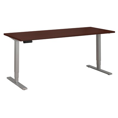 Bush Business Furniture Move 80 Series 72W x 30D Height Adjustable Standing Desk, Harvest Cherry Installed (HAT7230CSKFA)