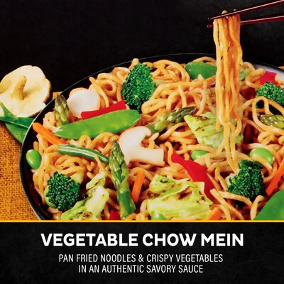 Ajinomoto Vegetable Chow Mein, Frozen, 9 oz., 6 Pack/Box (325-00010)
