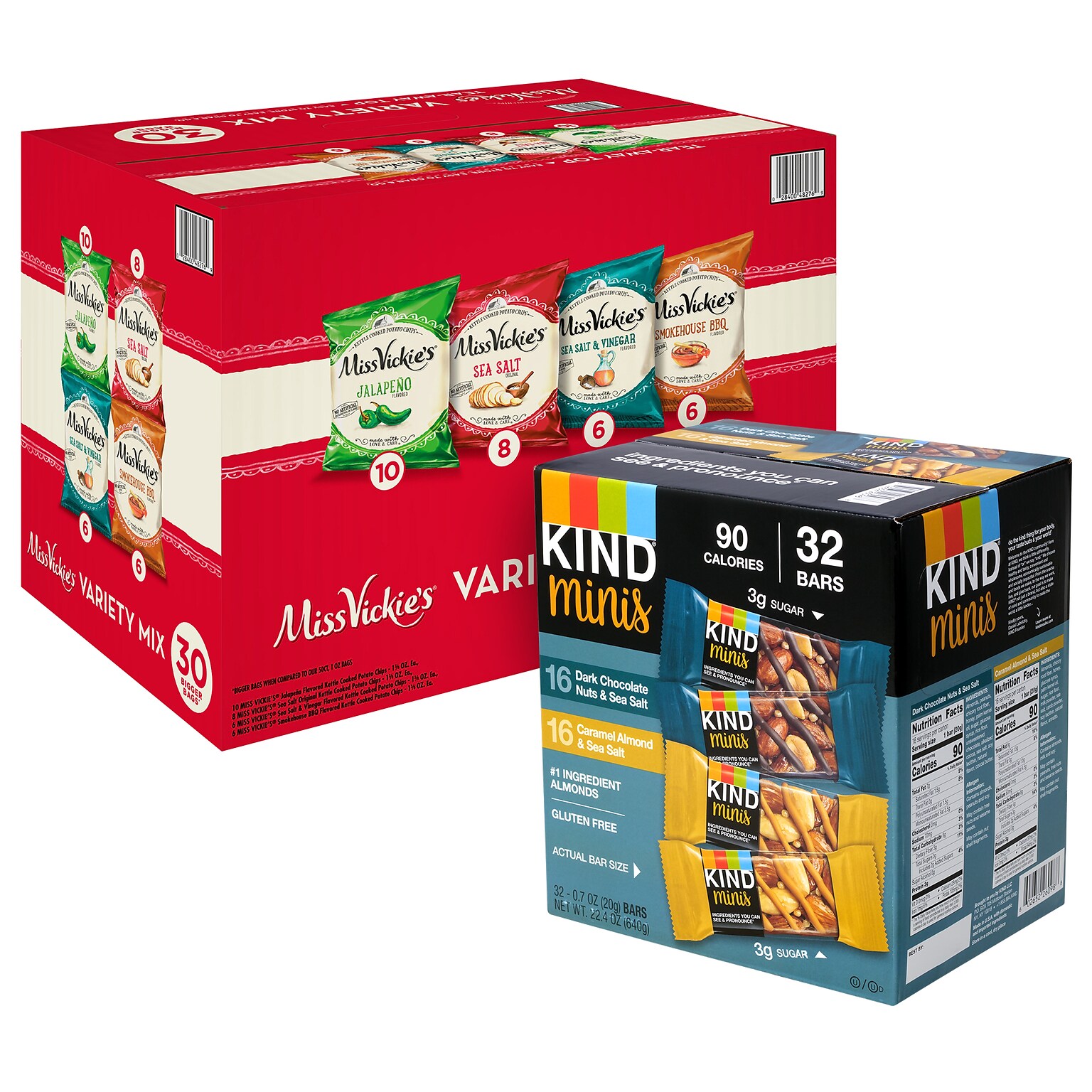 KIND Minis Variety Pack, 62/Bundle (600-04052)