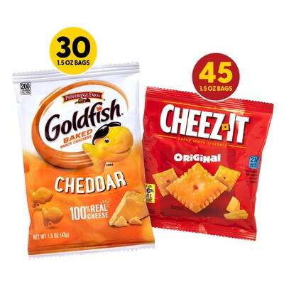 Goldfish Baked Snack Crackers/Sunshine Cheez-It Bundle (600-04053)