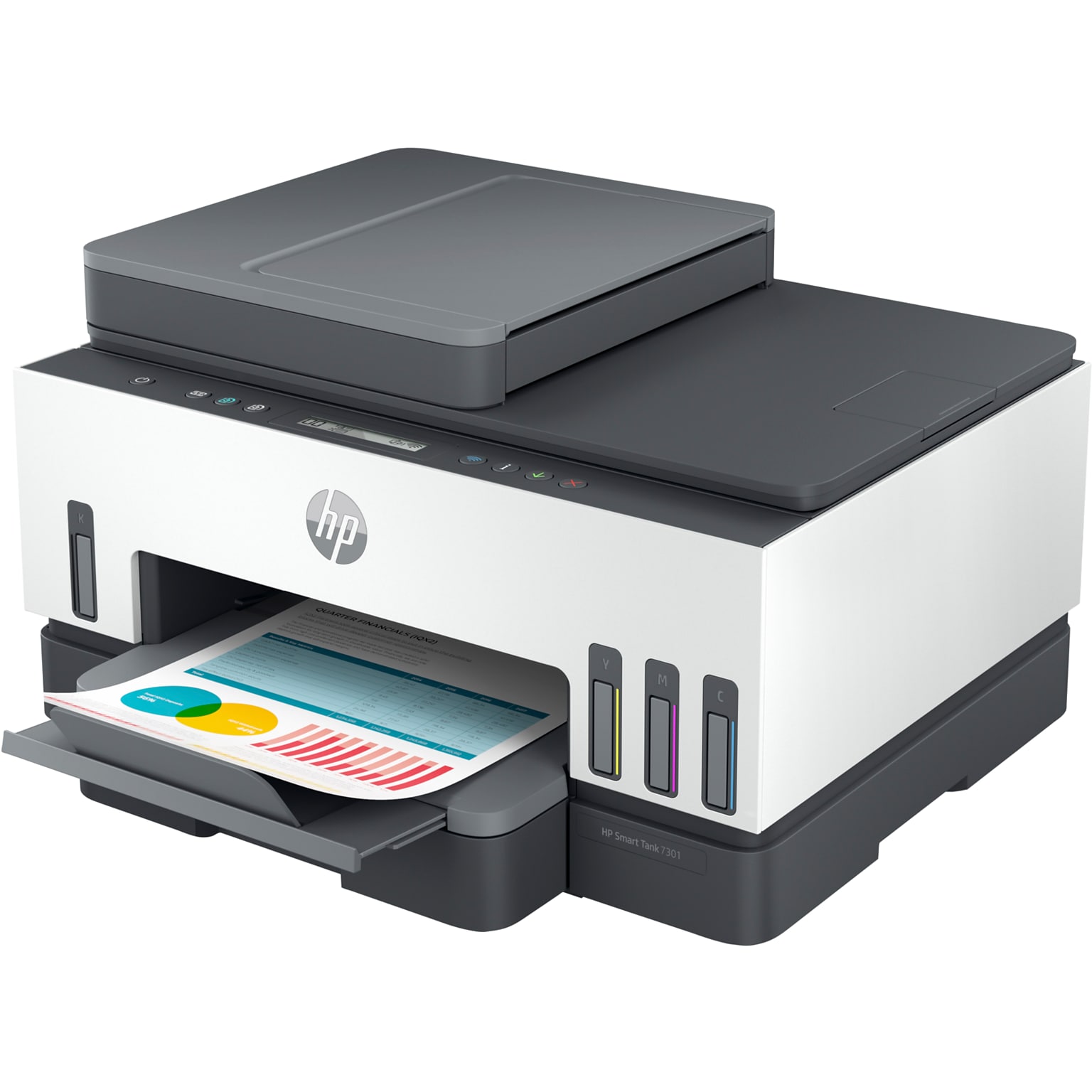 HP Smart Tank 7301 Inkjet Printer, All-in-One Supertank, Print/Copy/Scan (28B70A)