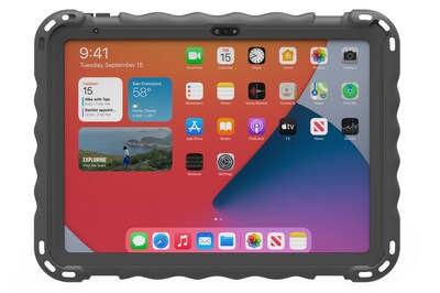 Techprotectus 10.9" Protective Rugged Case for 2022,2025 iPad 10th/11th Generation, Black (TP-BK-IP10.9A)