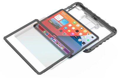 Techprotectus 10.9" Protective Rugged Case for 2022,2025 iPad 10th/11th Generation, Black (TP-BK-IP10.9A)