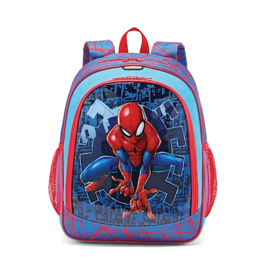 American Tourister Marvel Spiderman, Multicolor, Polyester, Backpack, Small (108918-5059)