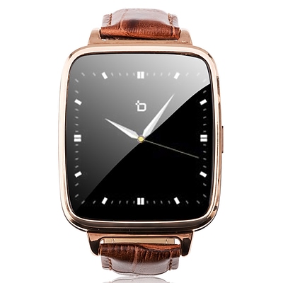 Bit Refurbished Smart Watch with Brown Leather Strap (S1G-RB)