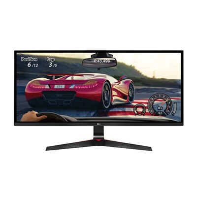 Photo 1 of LG 34UM69G-B 34" LCD Monitor, Black/Red Accents