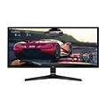 LG 34UM69G-B 34 LCD Monitor, Black/Red Accents