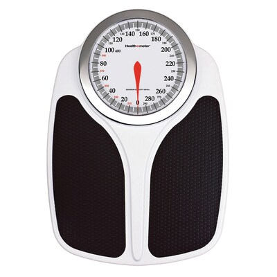 Health-O-Meter® 145KD41 Oversized Professional Dial Scale, Silver/Black, 400 lbs.