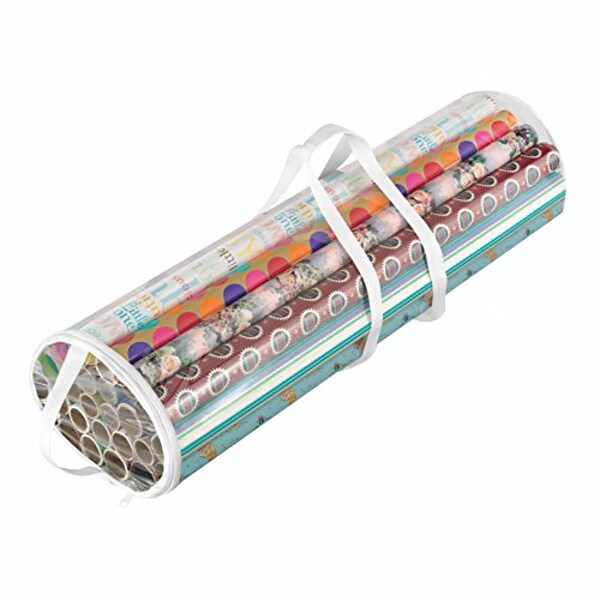 Whitmor 31.02 Gift Wrap Organizer, Clear (60444924)
