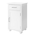 Whitmor 30.5 Modern Single Door Storage Cabinet, White (64277937WHTBB)