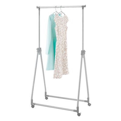 Whitmor Foldable Garment Rack, Silver (67657519BB)