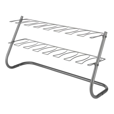 Whitmor 4-Pair Boot Stand, 15 x 30 x 9.3, Gunmetal Gray (69055739)