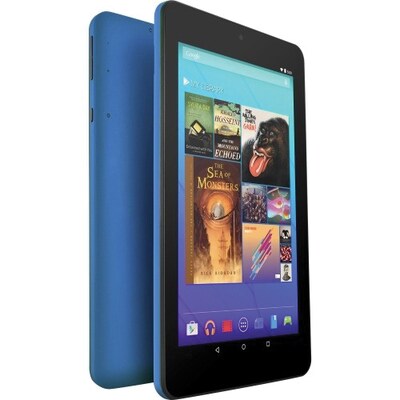 Ematic 7 Tablet, WiFi, 16GB (Android), Blue (EGQ373BU)