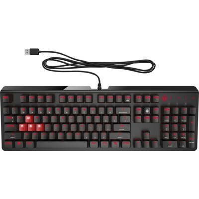 HP OMEN 1100 Wired Gaming Keyboard, Black (1MY13AA#ABA)